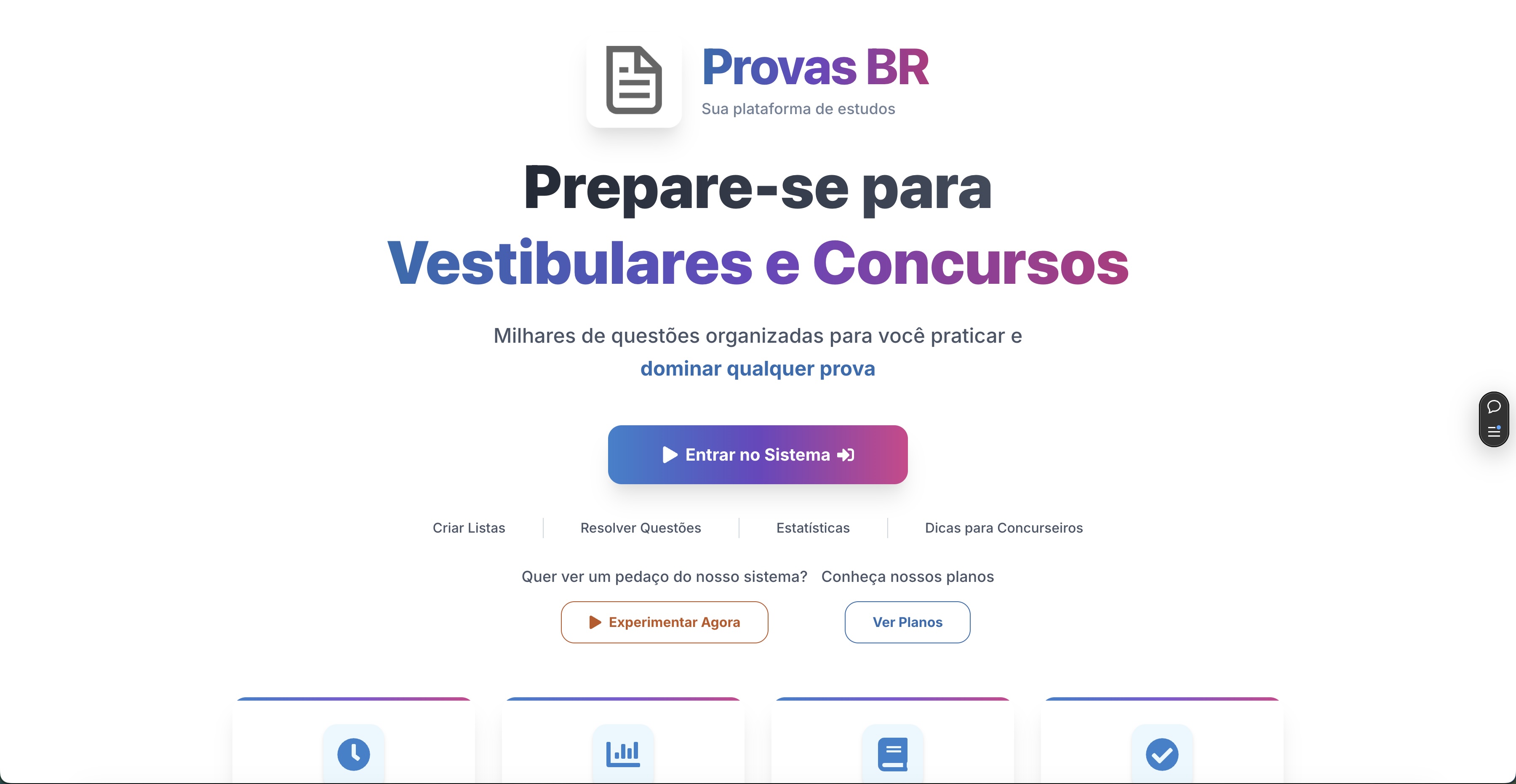 Provas Online